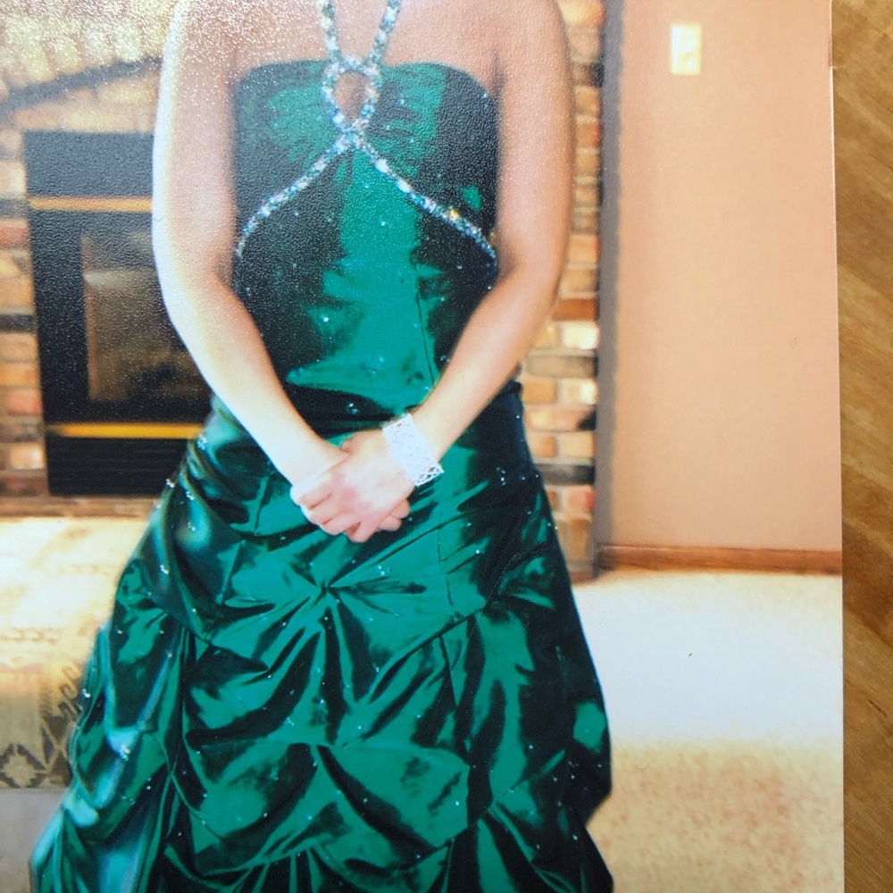 Madeline Gardner Emerald Green Gown